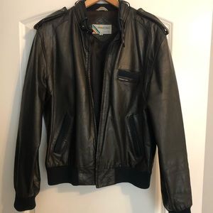 Members only leather jacket